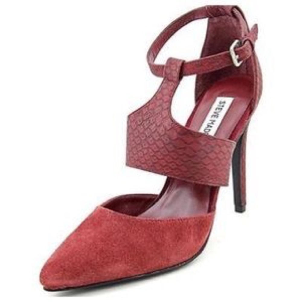 Burgundy Steve Madden heels